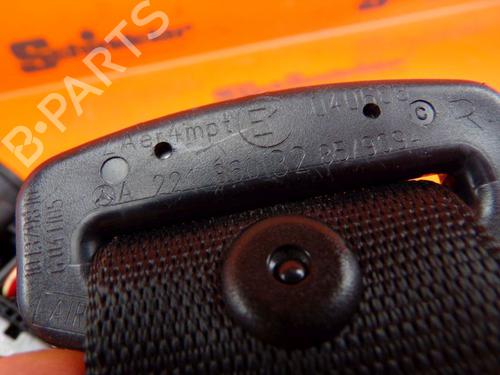 Front right seatbelt MERCEDES-BENZ S-CLASS (W221, V221) S 320 CDI (221.022, 221.122) | BP24391745I25 