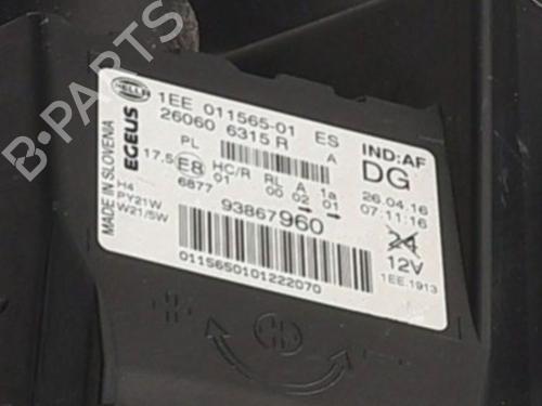 Left headlight OPEL VIVARO B Van (X82) 1.6 CDTI (05) | BP40024607C28 - Image 6