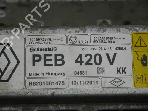 Control unit RENAULT KANGOO Express (FW0/1_) Z.E. (FW0Z, FW1Z) | BP30189482M11 
