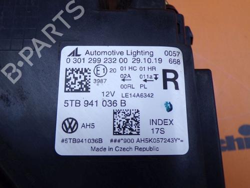 Right headlight VW TOURAN (5T1) 2.0 TDI | BP33149977C29  - Image 9