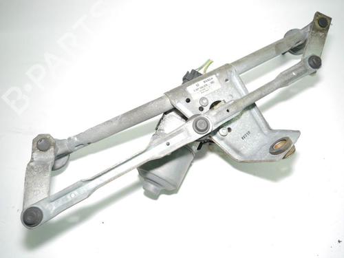 Ruitenwisser mechaniek voor PEUGEOT 206 CC (2D) 1.6 16V (2DNFUF, 2DNFUR) (109 hp) 24381029