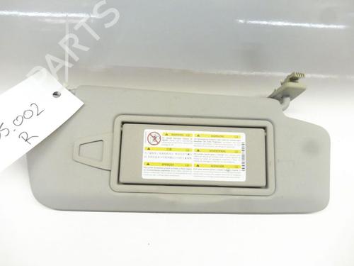 Used Right sun visor MERCEDES-BENZ C-CLASS (W204) C 180 Kompressor (204.044, 204.045) (156 hp) 32825915