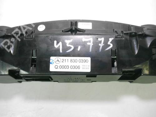 Climate control MERCEDES-BENZ E-CLASS (W211) E 280 CDI (211.020) | BP32823089I5  - Image 5
