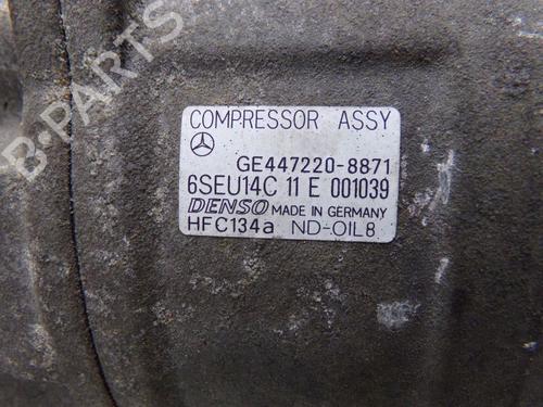 AC compressor MERCEDES-BENZ A-CLASS (W168) A 140 (168.031, 168.131) | BP30889169M34