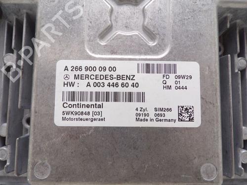 Engine control unit (ECU) MERCEDES-BENZ A-CLASS (W169) A 160 (169.031, 169.331) | BP33155707M57 - Image 2