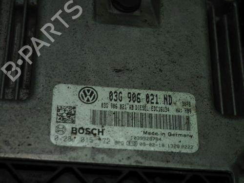 Engine control unit (ECU) VW TOURAN (1T1, 1T2) 1.9 TDI | BP33139321M57 - Image 3