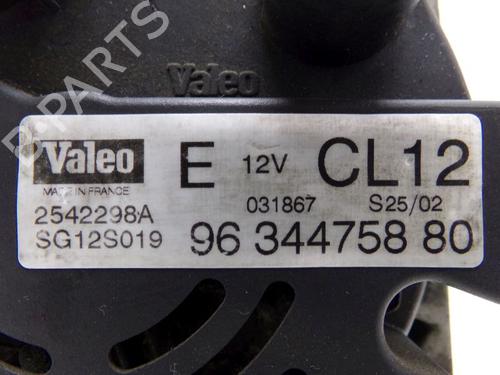 Alternator RENAULT LAGUNA II (BG0/1_) 3.0 V6 24V (BG01, BG02, BG0D, BG0Y) | BP29644807M7 