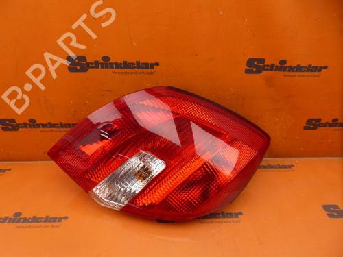 Used Left taillight SKODA FABIA II (542) 1.2 TSI (86 hp) 29380621