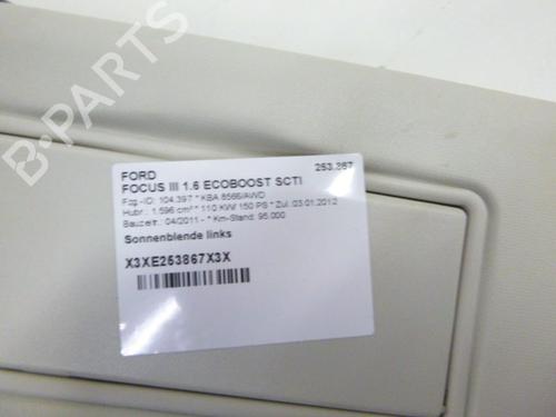 Left sun visor FORD FOCUS III 1.6 EcoBoost | BP24385191I1 