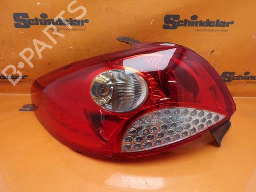 Used Left taillight Left taillight PEUGEOT 206+ (2L_, 2M_) 1.4 i (2LKFWA, 2MKFWA) (75 hp) 33153674 33153674