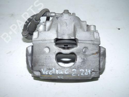 Used Right front brake caliper OPEL VECTRA C (Z02) 2.2 DTI 16V (F69) (125 hp) 24386302