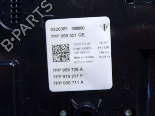 Interior roof light PORSCHE CAYENNE (92A) 4.2 S Diesel | BP24412246I8