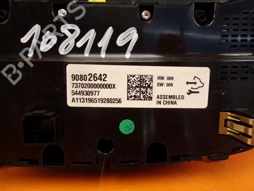 Climate control OPEL INSIGNIA A Saloon (G09) 2.0 Biturbo CDTI (69) | BP33147907I5  - Image 7