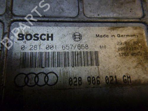 Engine control unit (ECU) AUDI A4 B5 (8D2) 1.9 TDI | BP24380428M57 