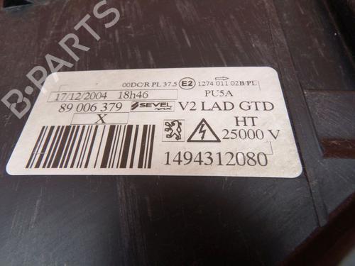 Left headlight PEUGEOT 807 (EB_) 2.2 | BP33154070C28  - Image 5