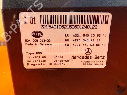 Electronic module MERCEDES-BENZ S-CLASS (W221, V221) S 320 CDI (221.022, 221.122) | BP24391767M83 