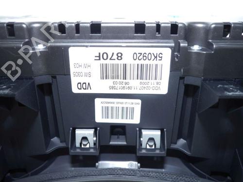 Instrument cluster VW GOLF VI (5K1) 1.4 TSI | BP33141442C47 - Image 3