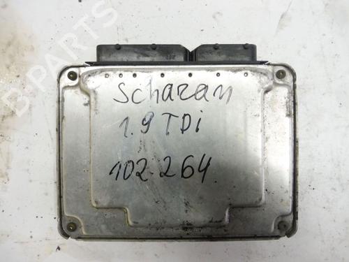 Used Engine control unit (ECU) VW SHARAN (7M8, 7M9, 7M6) 1.9 TDI (115 hp) 24383640