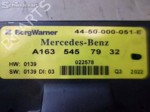 Elektronisk modul MERCEDES-BENZ M-CLASS (W163) ML 400 CDI (163.128) | BP23507781M83 