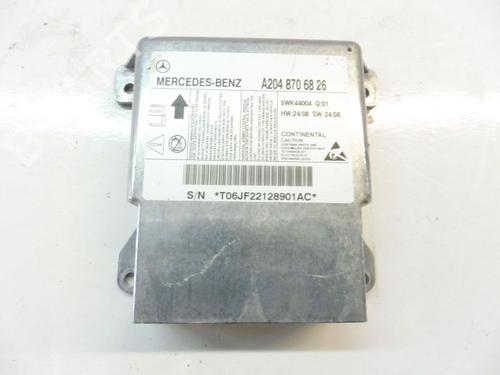 Airbag styreenhed MERCEDES-BENZ C-CLASS T-Model (S204) C 200 CDI (204.207) (136 hp) 24385487