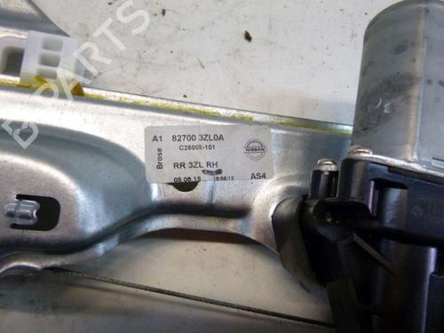 Rear right window mechanism NISSAN PULSAR Hatchback (C13) 1.5 dCi | BP33141850C25 - Image 2