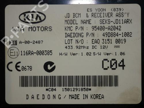 Control unit KIA CEE'D (JD) 1.4 CVVT | BP32828269M11 - Image 7