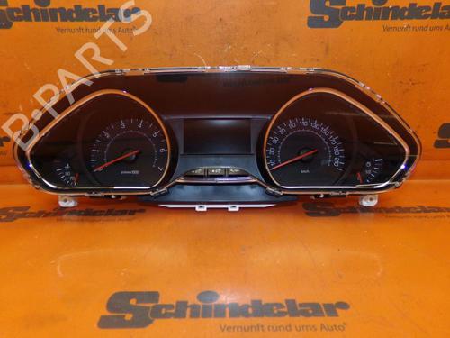 Used Instrument cluster PEUGEOT 208 I (CA_, CC_) 1.2 VTI 82 (82 hp) 26916719