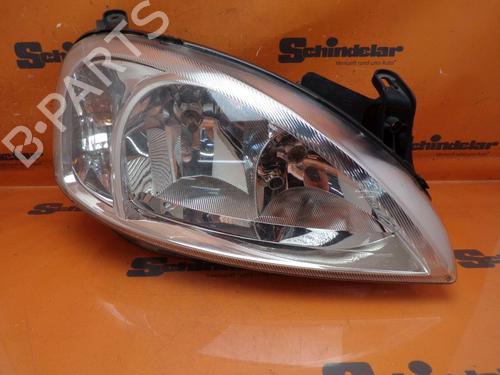 Faro derecho OPEL CORSA C (X01) 1.0 (F08, F68) (60 hp) 28152399