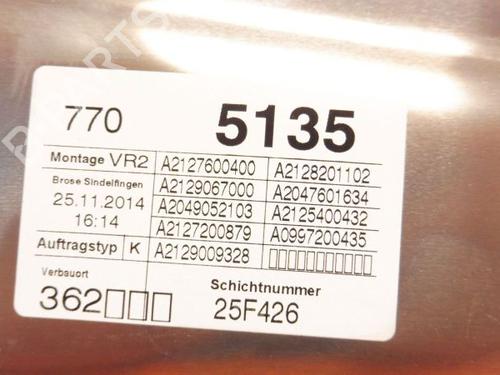 Front right window mechanism MERCEDES-BENZ E-CLASS T-Model (S212) E 250 CDI / BlueTEC (212.203, 212.204) | BP33149205C23 - Image 2