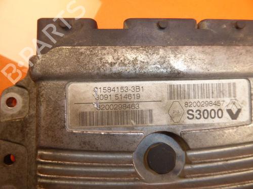 Engine control unit (ECU) RENAULT MEGANE II (BM0/1_, CM0/1_) 2.0 16V (BM0U, CM0U) | BP24391828M57 