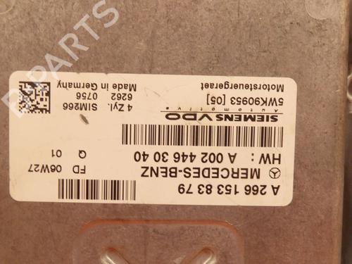 Engine control unit (ECU) MERCEDES-BENZ A-CLASS (W169) A 170 (169.032, 169.332) | BP24391834M57 