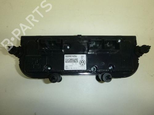 Climate control VW GOLF VII (5G1, BQ1, BE1, BE2) 1.4 TSI | BP24387133I5 