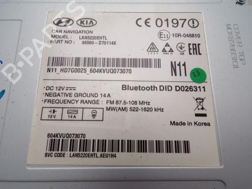 Display monitor HYUNDAI TUCSON (TL, TLE) 1.7 CRDi | BP30670017C48 