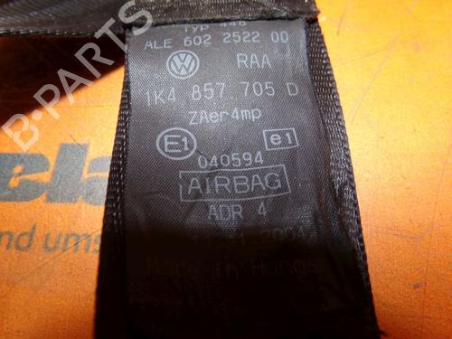 Front left seatbelt VW GOLF V (1K1) 2.0 TDI 16V | BP33151613I26  - Image 5