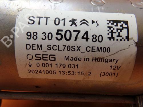 Starter OPEL CORSA F (P2JO) 1.2 (68) | BP33154186M8  - Image 7