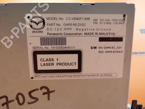 Radio MAZDA 6 Estate (GJ, GL) 2.2 D (GJ2FW, GJ692) | BP32640938E6 