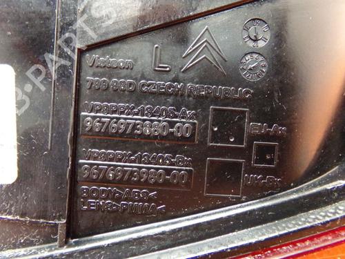 Left taillight CITROËN DS3 (SA_) 1.4 VTi 95 | BP33684611C34  - Image 5