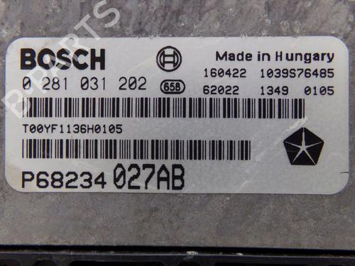 Engine control unit (ECU) JEEP CHEROKEE (KL) 2.2 CRD 4x4 | BP30189458M57