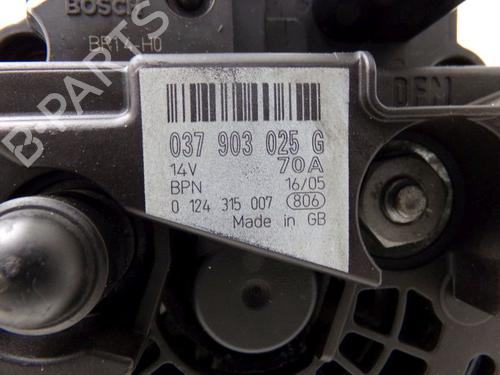 Alternator SKODA FABIA I Combi (6Y5) 1.4 16V | BP30916676M7