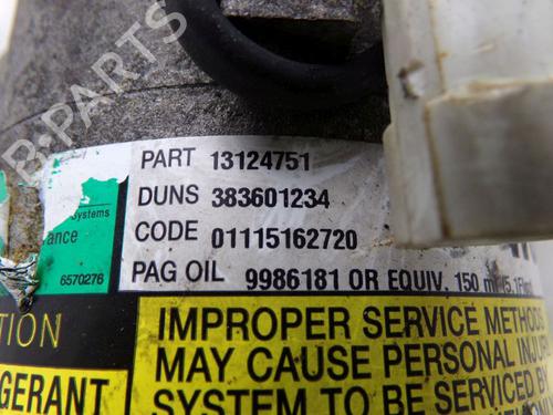 AC compressor OPEL ASTRA H Estate (A04) 1.7 CDTI (L35) | BP32651981M34
