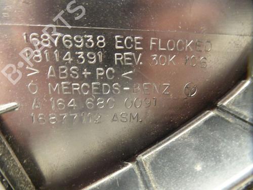 Glove box MERCEDES-BENZ M-CLASS (W164) ML 280 CDI 4-matic (164.120) | BP30047505C95 