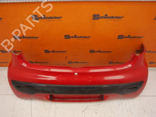 Rear bumper PEUGEOT 107 (PM_, PN_) 1.0 | BP24651651C8 