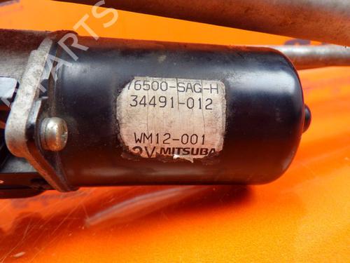 Front wipers mechanism HONDA JAZZ II (GD_, GE3, GE2) 1.4 iDSI (GE3, GD1) | BP28113758C83 