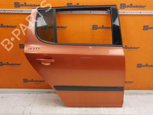 Used Right rear door SKODA FABIA II (542) 1.2 (70 hp) 24414625