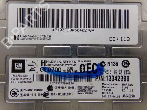 Control unit OPEL MERIVA B MPV (S10) 1.4 (75) | BP33155309M11 - Image 4