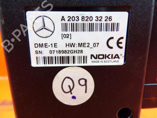 Control unit MERCEDES-BENZ C-CLASS (W203) C 240 (203.061) | BP24392738M11 