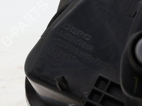 Right headlight RENAULT MODUS / GRAND MODUS (F/JP0_) 1.2 (JP0C, JP0K, FP0C, FP0K, FP0P, JP0P, JP0T) | BP34615861C29 - Image 6