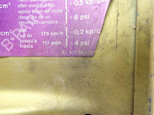 Fuel flap MERCEDES-BENZ SL Coupe (C107) 280 SLC (107.022) | BP30356284C131