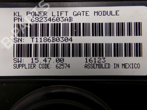 Øvrige Styrinhsenheder JEEP CHEROKEE (KL) 2.2 CRD 4x4 | BP30047553M11 