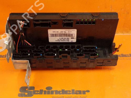 Fuse box MERCEDES-BENZ C-CLASS (W203) C 220 CDI (203.006, 203.008) | BP33150039E1 - Image 5